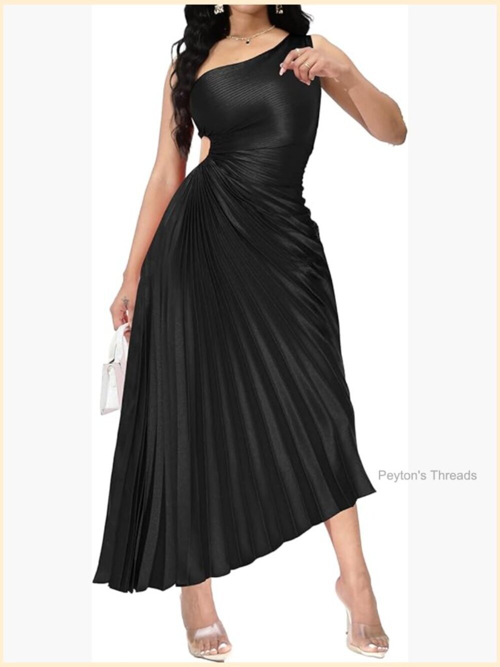 V Neck Bodycon Sleeveless Fishtail Dress Night Out Clubwear